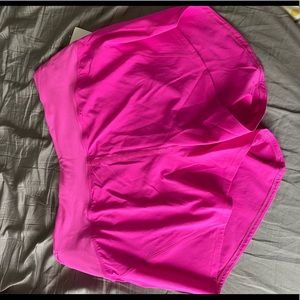 NWT Lululemon Pow Pink Shorts size 6